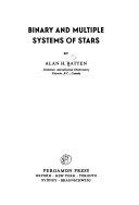 Copertina  Binary and multiple systems of stars