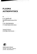 Copertina  Plasma astrophysics