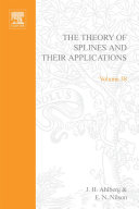Copertina  The theory of splines and their applications