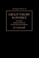 Copertina  3 : Supersymmetries and infinite-dimensional algebras