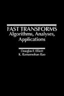 Copertina  Fast tranforms algorithms, analyses, applications