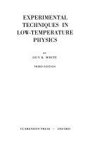 Copertina  Experimental techniques in low-temperature physics