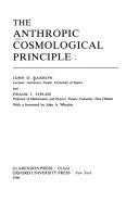 Copertina  The anthropic cosmological principle