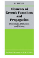 Copertina  Elements of Green's functions and propagation : Potentials, diffusion, and waves