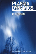 Copertina  Plasma dynamics