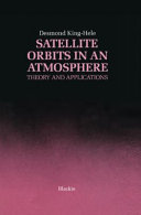 Copertina  Satellite orbits in an atmosphere : theory and applications