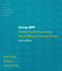 Copertina  Using MPI : portable parallel programming with the Message-Passing-Interface