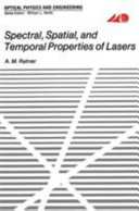 Copertina  Spectral, spatial, and temporal properties of lasers
