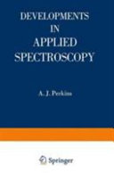 Copertina  10 : Selected papers from the Tenth national meeting of the Society for Applied Spectroscopy and the Twenty-second Annual Mid-America Spectroscopy Symposium held in St. Louis Missouri, october 18-22, 1971
