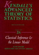 Copertina  2A : Classical inference and the linear model