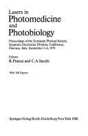 Copertina  Lasers in photomedicine and photobiology : proceedings of the European physical society, quantum electronics division, conference : Florence, Italy, September 3-6, 1979
