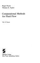 Copertina  Computational methods for fluid flow