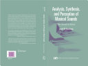 Copertina  Analysis, Synthesis, and Perception of Musical Sounds : The Sound of Music