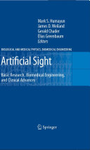 Copertina  Artificial Sight : Basic Research, Biomedical Engineering, and Clinical Advances