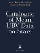 Copertina  Catalogue of mean UBV data on stars