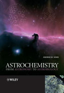 Copertina  Astrochemistry : from astronomy to astrobiology 