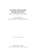 Copertina  An atlas of renewable energy resources : in the United Kingdom and North America