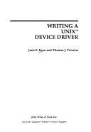 Copertina  Writing a unix device driver