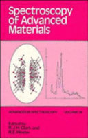 Copertina  Spectroscopy of Advanced Materials (Advances in Spectroscopy ; vol.19)
