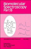 Copertina  Biomolecular spectroscopy, Part B (Advances in Spectroscopy ; vol.21)