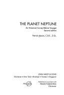 Copertina  The planet Neptune : an historical survey before Voyager