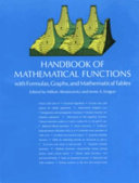 Copertina  Handbook of mathematical functions : with formulas, graphs, and mathematical tables