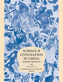 Copertina  Science and Civilisation in China