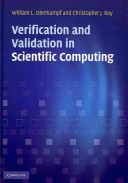 Copertina  Verification and validation in scientific computing