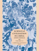 Copertina  Science and Civilisation in China