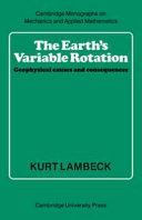 Copertina  The Earth's Variable Rotation: Geophysical Causes and Consequences