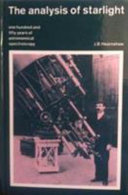 Copertina  The analysis of starlight : one hundred and fifty years of astronomical spectroscopy