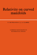 Copertina  Relativity on curved manifolds