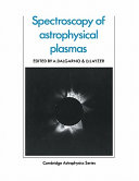Copertina  Spectroscopy of astrophysical plasmas
