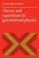 Copertina  Theory and experiment in gravitational physics