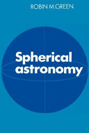 Copertina  Spherical astronomy