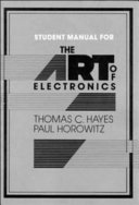 Copertina  Student manual for the art of electronics