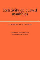 Copertina  Relativity on curved manifolds