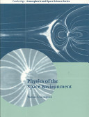 Copertina  Physics of the space environment