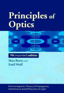 Copertina  Principles of optics : electromagnetic theory of propagation, interference and diffraction of light