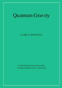 Copertina  Quantum gravity