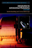 Copertina  Introduction to astronomical photometry