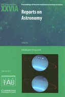 Copertina  Reports on Astronomy