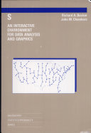 Copertina  S : An interactive environment for data analysis and graphics