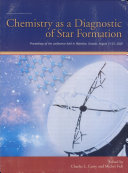 Copertina  Chemistry as a diagnostic of star formation : proceedings of the conference held in Waterloo, Canada, August 21-23, 2002 