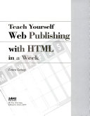 Copertina  Teach Yourself Web Publishing with HTML in a Week