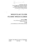 Copertina  Molecular fluids : Les Houches, Août 1973, cours de l'Ecole d'été de physique théorique