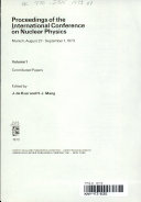 Copertina  1 : Contributed papers