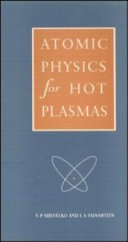 Copertina  Atomic physics for hot plasmas