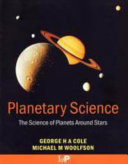 Copertina  Planetary science : the science of planets around stars