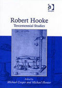 Copertina  Robert Hooke : tercentennial studies
